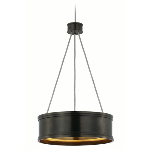 Visual Comfort Signature Collection Chapman & Myers Connery Pendant in Bronze by Visual Comfort Signature CHC1610BZ