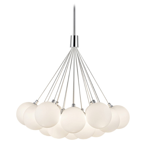 Kuzco Lighting Bolla Chrome LED Chandelier