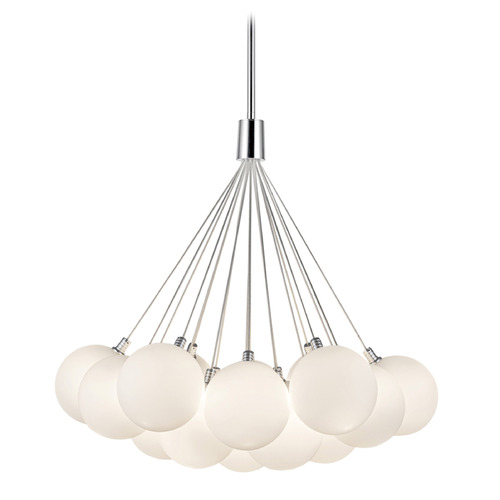 Kuzco Lighting Kuzco Lighting Bolla Chrome LED Chandelier CH3128-OP