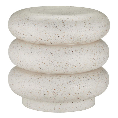 Currey and Company Cusani Ivory Terrazzo Seating