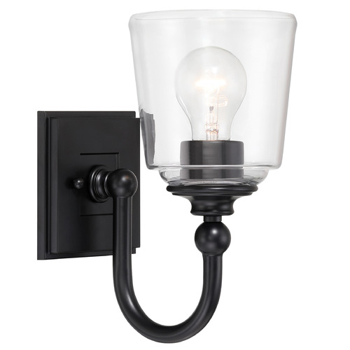 Minka Lavery Antonia Coal Black Sconce