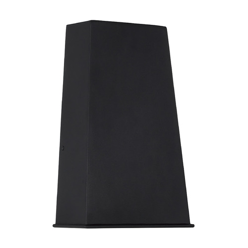 Ansel Medium Outdoor Wall Light in Black by Capital Lighting