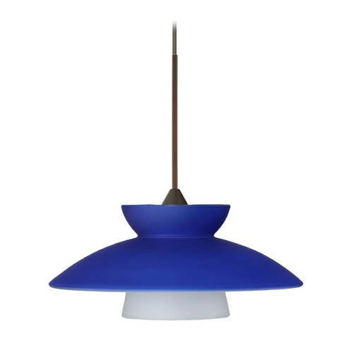 Besa Lighting Trilo Bronze LED Mini-Pendant Light