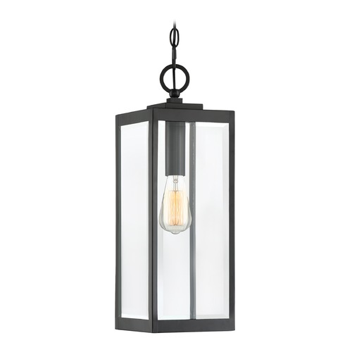 Westover Outdoor Hanging Lantern in Earth Black by Quoizel Lighting