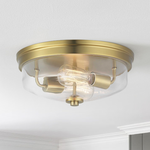 Progress Lighting Blakely Brushed Bronze Flush Mount by Progress Lighting P350121-109