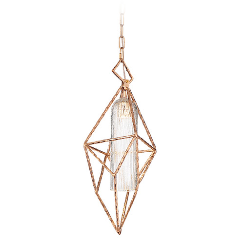 Verdino Rose Gold LED Mini Pendant by Eurofase Lighting
