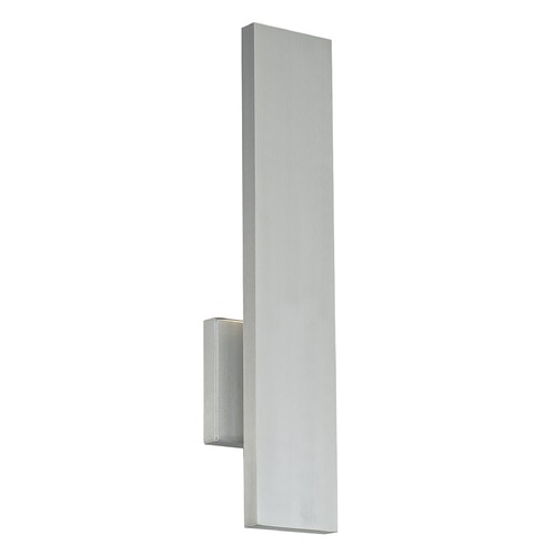 Stag 18-Inch LED ADA Outdoor Wall Light in Aluminum 3500K 3CCT by WAC Lighting