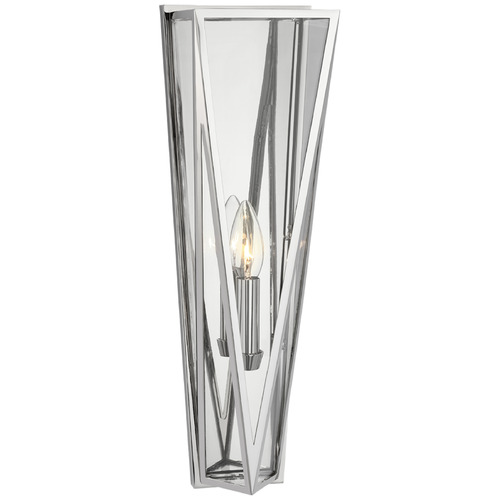 Visual Comfort Signature Collection Julie Neill Lorino Sconce in Polished Nickel by Visual Comfort Signature JN2240PNCG