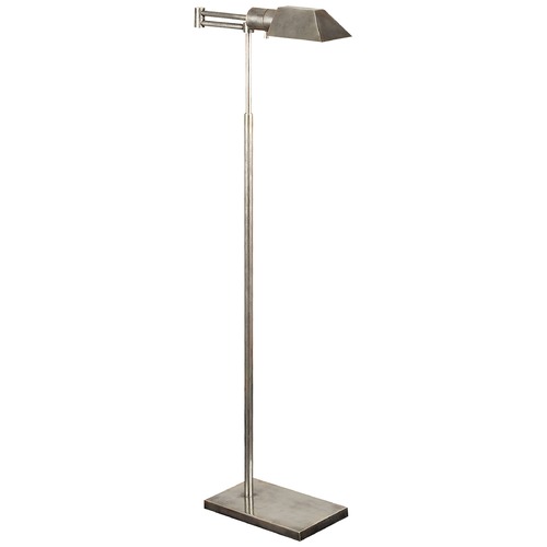 Studio VC Swing Arm Floor Lamp in Antique Nickel by Visual Comfort Signature