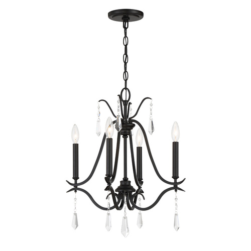 Laurel Estate 4-Light Chandelier in Coal by Minka Lavery