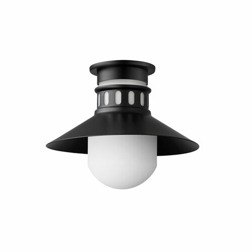 Maxim Lighting Admiralty Outdoor Flush Mount in Black by Maxim Lighting 35120SWBK