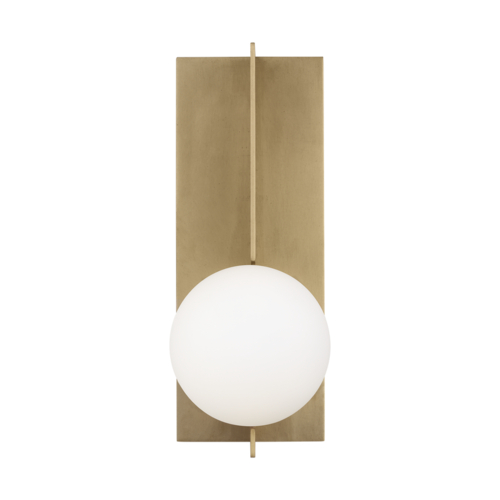 Visual Comfort Modern Collection Visual Comfort Modern Collection Sean Lavin Orbel Natural Brass LED Sconce 700WSOBLNB