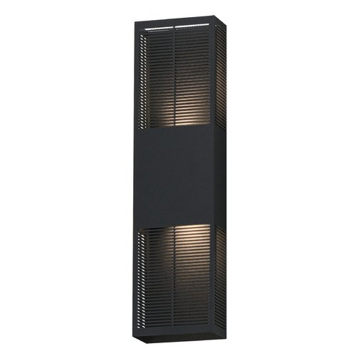 ET2 Lighting Et2 Grate Black LED Outdoor Wall Light E30394-BK
