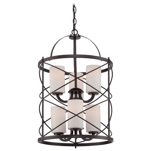 Ginger Old Bronze Chandelier by Nuvo Lighting