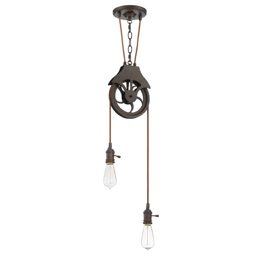 Design & Combine Aged Bronze Brushed Mini Pendant by Craftmade Lighting