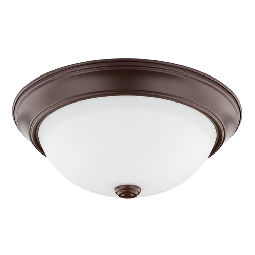 HomePlace by Capital Lighting Bates 13-Inch Flush Mount in Bronze by HomePlace by Capital Lighting 214722BZ