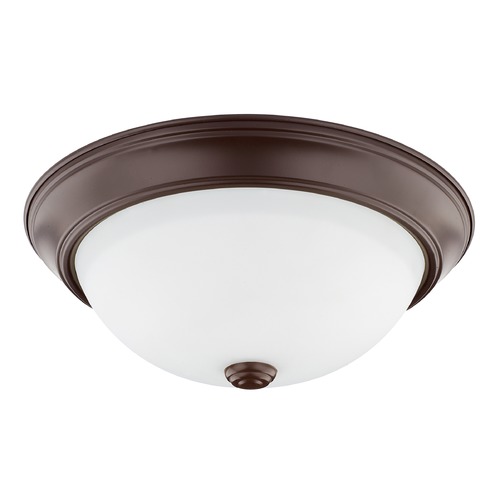 Bates 13-Inch Flush Mount in Bronze by HomePlace by Capital Lighting