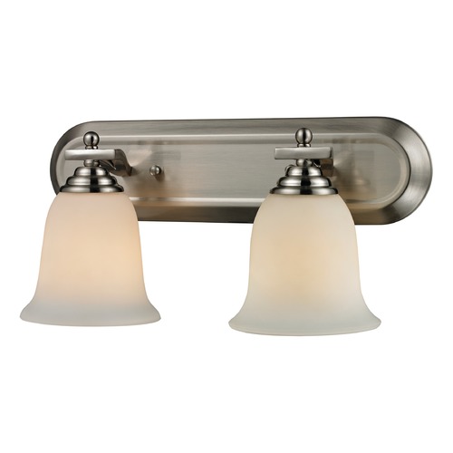 Lagoon Brushed Nickel Bathroom Light by Z-Lite