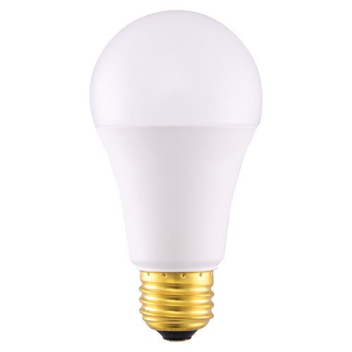 10W A19 LED 4000K Medium Base 120V Left Hand Thread Dimmable by Satco Lighting