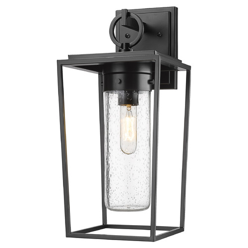 Z-Lite Sheridan Black Outdoor Wall Light by Z-Lite 594M-BK