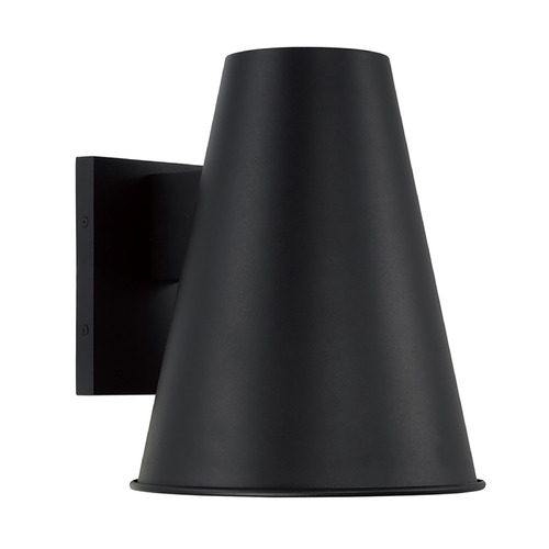 Yardley Medium Outdoor Wall Light in Black by Capital Lighting
