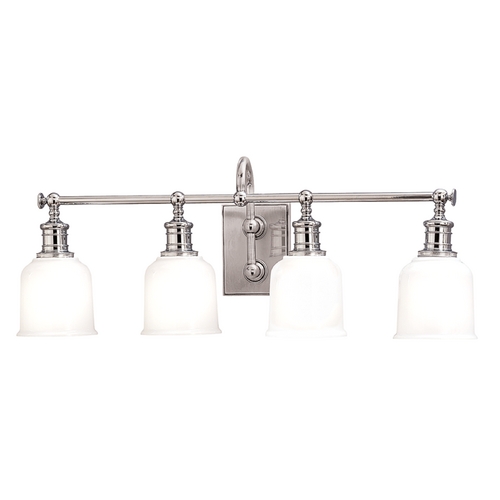 Keswick 4-Light Bath Light in Chrome by Hudson Valley Lighting