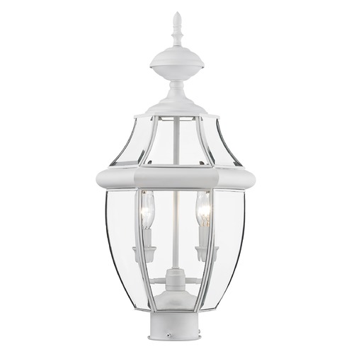 Livex Lighting Livex Lighting Monterey White Post Light 2254-03