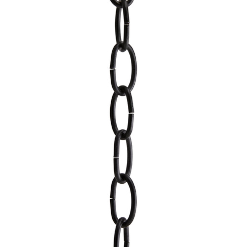 3-Foot Matte Black Iron Chain Section by Arteriors Home