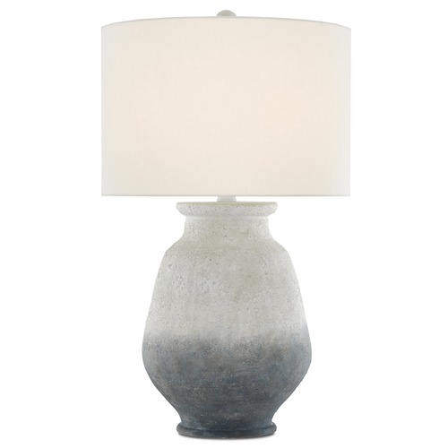 Cazalet 30.75-Inch Table Lamp in Smoky Blue by Currey & Company