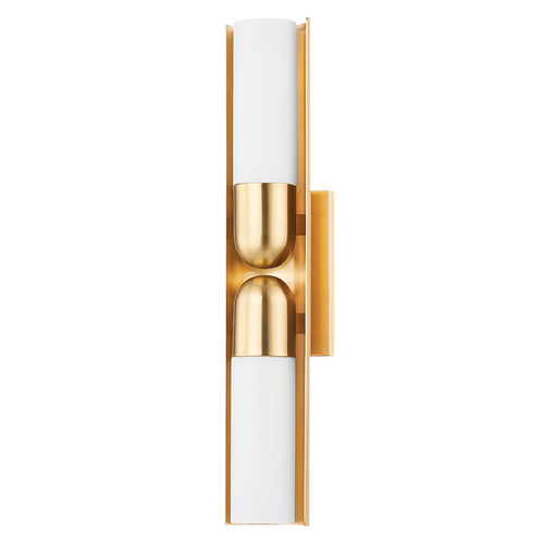 Mitzi by Hudson Valley Mitzi Janelle Aged Brass 2-Light Vanity Fixture H634102-AGB