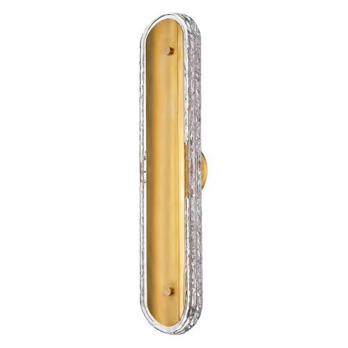 Corbett Lighting Macau Vintage Brass LED Vertical Bathroom Light