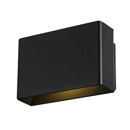 Vello LED Outdoor Wall Light in Black by Eurofase Lighting