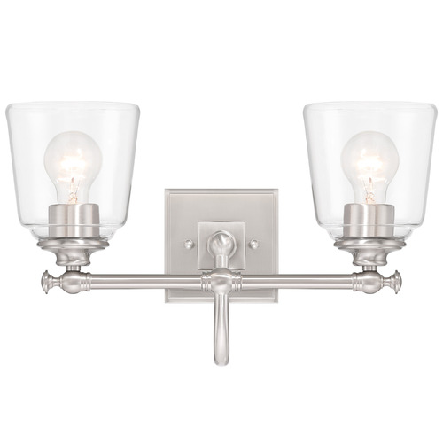 Minka Lavery Antonia Brushed Nickel Bathroom Light