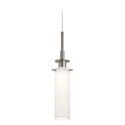 Sonneman Lighting Candle Satin Nickel LED Mini Pendant by Sonneman Lighting 3025.13