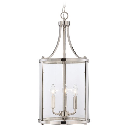 Polished Nickel Pendant by Savoy House