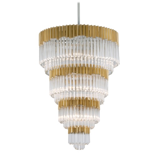 Corbett Lighting Corbett Lighting Charisma Gold Leaf Pendant Light 220-717