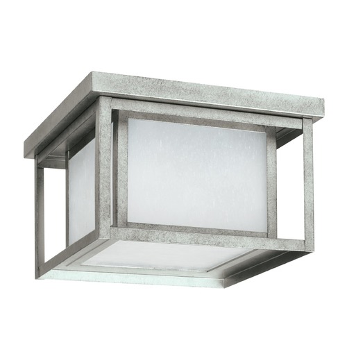Hunnington Outdoor Flush Mount in Pewter by Generation Lighting