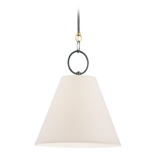Altamont Distressed Bronze Pendant with Conical Shade by Hudson Valley Lighting