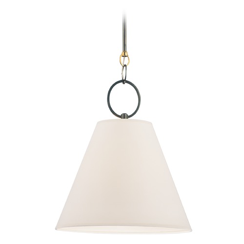 Hudson Valley Lighting Altamont Distressed Bronze Pendant with Conical Shade by Hudson Valley Lighting 5618-DB