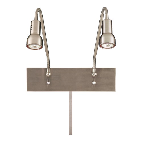 Save Your Marriage Brushed Nickel LED Wall Lamp by George Kovacs