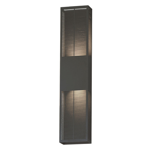 Et2 Grate Architectural Bronze LED Outdoor Wall Light