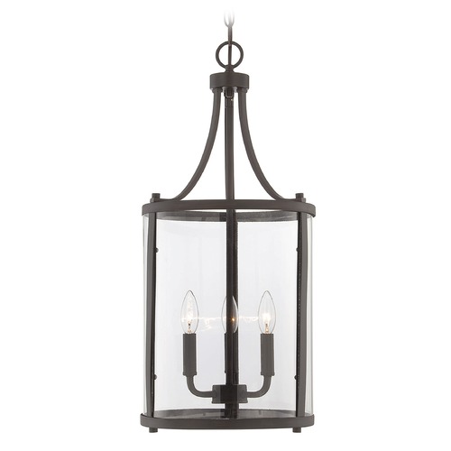 Penrose 3-Light Pendant in English Bronze by Savoy House