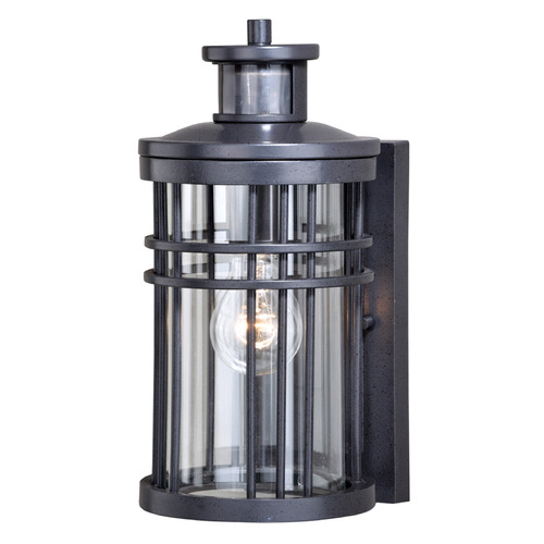 Vaxcel Lighting Wrightwood Vintage Black Outdoor Wall Light