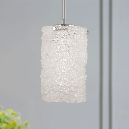 George Kovacs Lighting Forest Ice LED Bathroom Light in Chrome by George Kovacs P1380-077-L