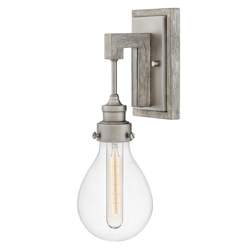 Hinkley Denton Pewter Wall Sconce by Hinkley Lighting 3260PW