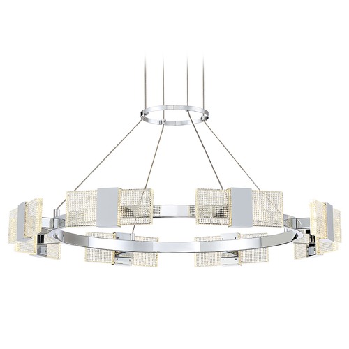 Krone Chrome LED Chandelier by Arnsberg