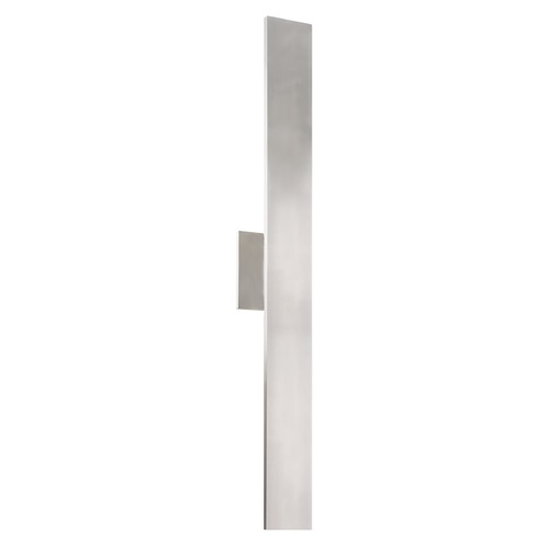Kuzco Lighting Modern Brushed Nickel LED Outdoor Wall Light 3000K 1600LM