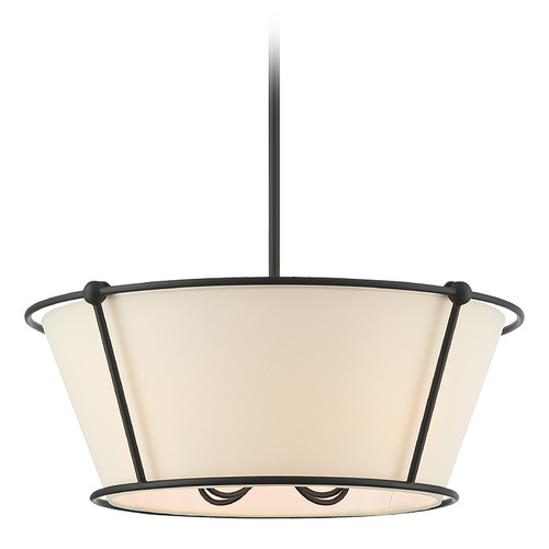 Eurofase Lighting Pulito 21-Inch Convertible Pendant in Matte Black by Eurofase Lighting 39045-010