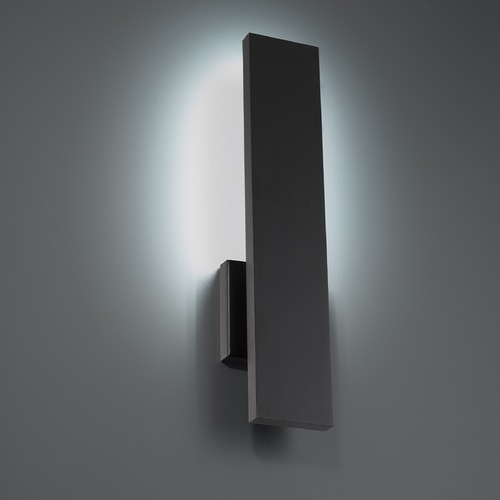 Stag 18-Inch LED ADA Outdoor Wall Light in Black 4000K 3CCT by WAC Lighting