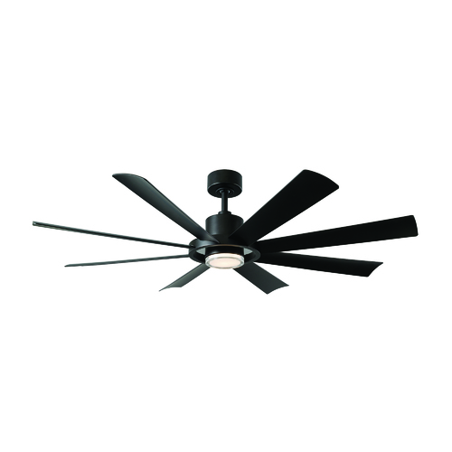 Aura 60-Inch 4CCT LED Smart Fan in Matte Black by Modern Forms